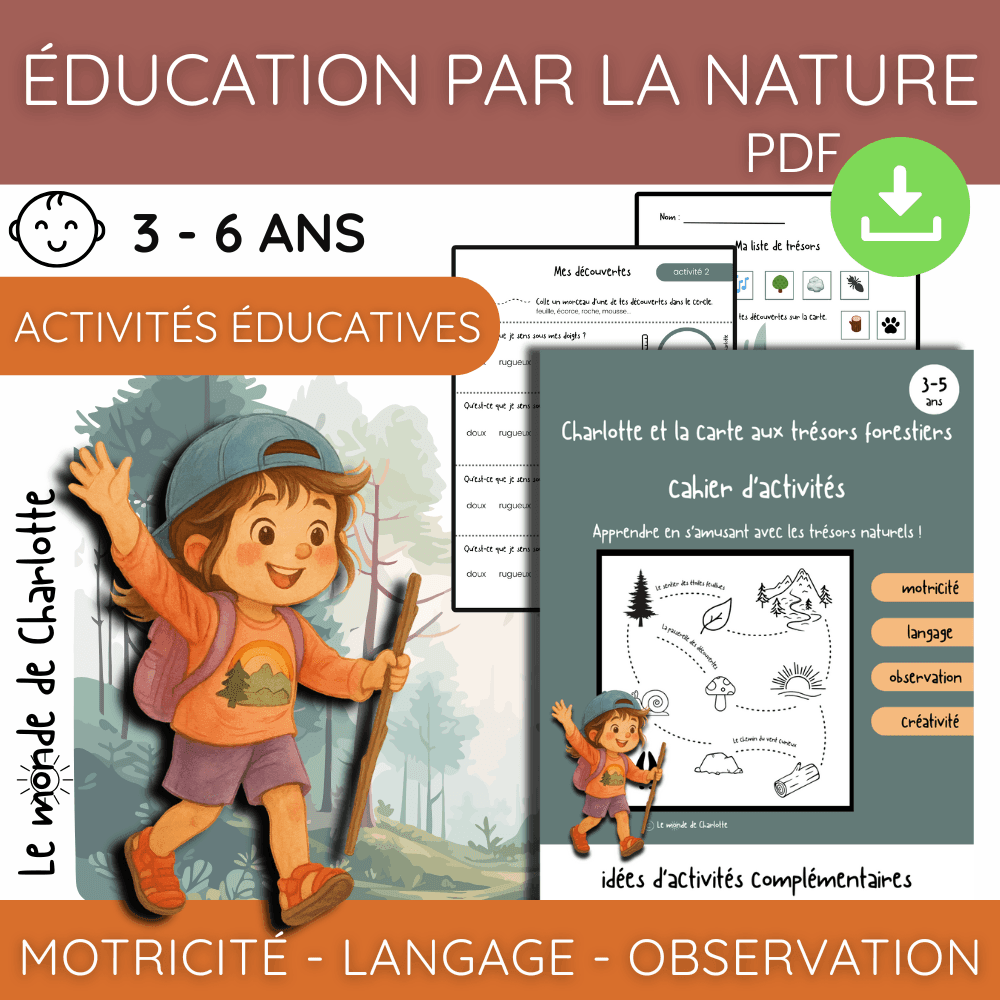 Cahier complet – Charlotte et la carte des trésors forestiers